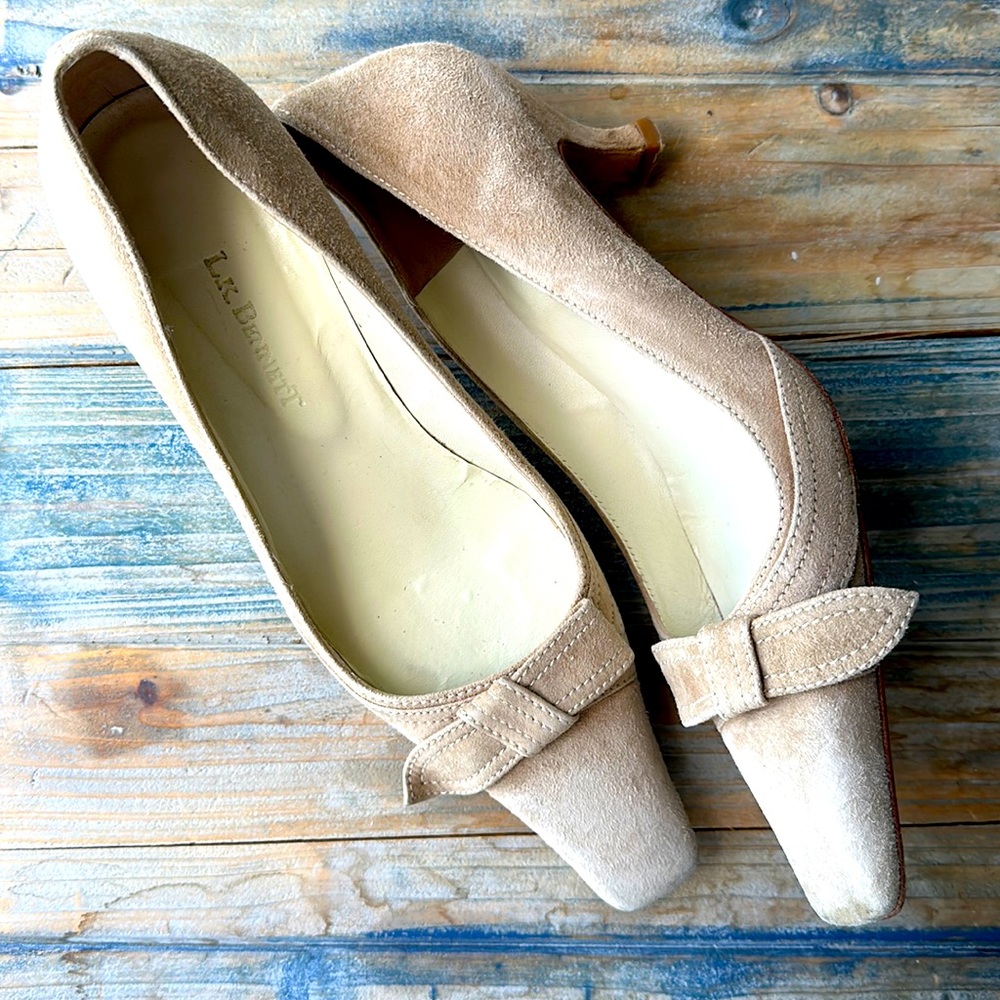 L. K. Bennett Suede Pumps 36 1/2